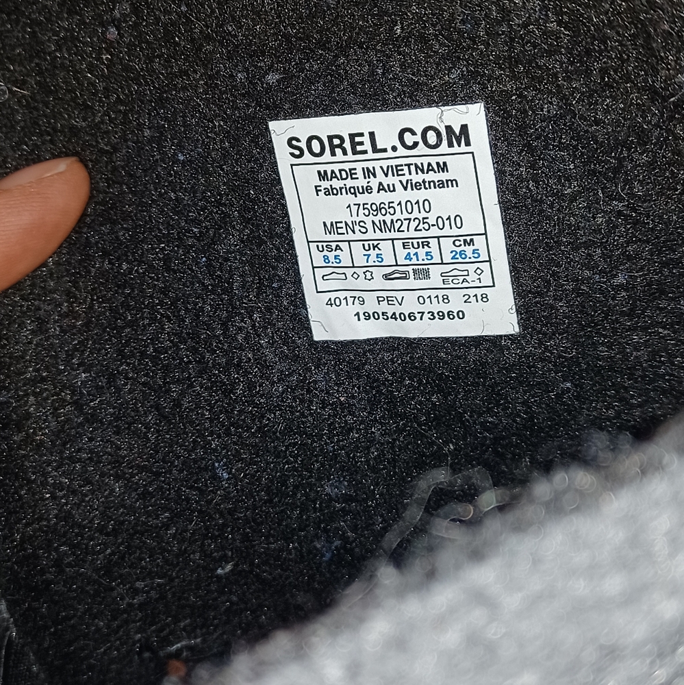 Men's Sorel boots